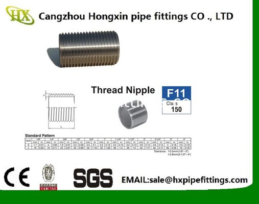 NPT ống thép không gỉ lắp đầy đủ nam ống kết nối núm vú nhà cung cấp