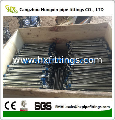 Đầu nối ống thép dài màu đen 1/2-8 nhà cung cấp