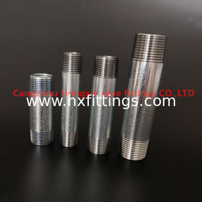 Ống thép ASTM A53, ren NPT, đầu nối ống thép mạ kẽm nhúng nóng nhà cung cấp