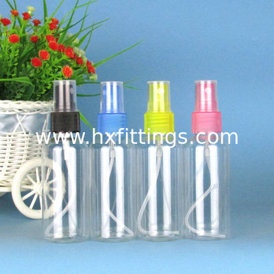 30ml trống 50ml 60ml 100ml Hạch xanh Xanh Đen Hồng Hồng PET Nhựa Sửa sương mù chai nhà cung cấp