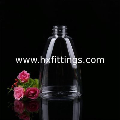300ml nhựa mỹ phẩm trong suốt nước xà phòng vật nuôi chai với bơm kem dưỡng da nhà cung cấp
