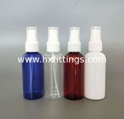 chai PET trong suốt bằng nhựa 50ml với nắp phun sương mù nhà cung cấp