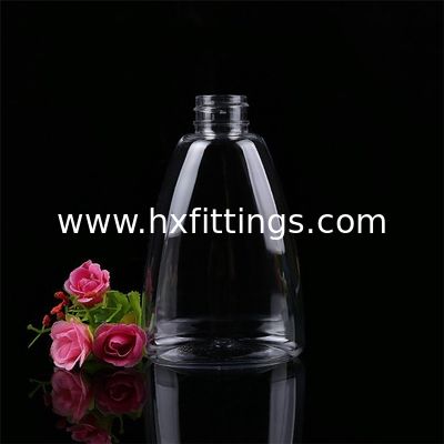 300ml nhựa mỹ phẩm trong suốt nước xà phòng vật nuôi chai với bơm kem dưỡng da nhà cung cấp