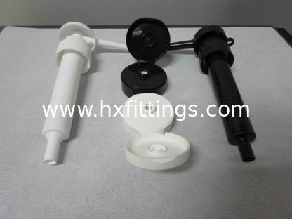 Nắp lật PP trong suốt màu trong suốt 20/410 có gân, nắp vặn cho chai nước rửa tay nhà cung cấp