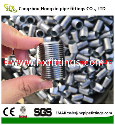 NPT Sợi thép ống kết nối đầy đủ nam ống kết nối núm vú thép carbon nhà cung cấp